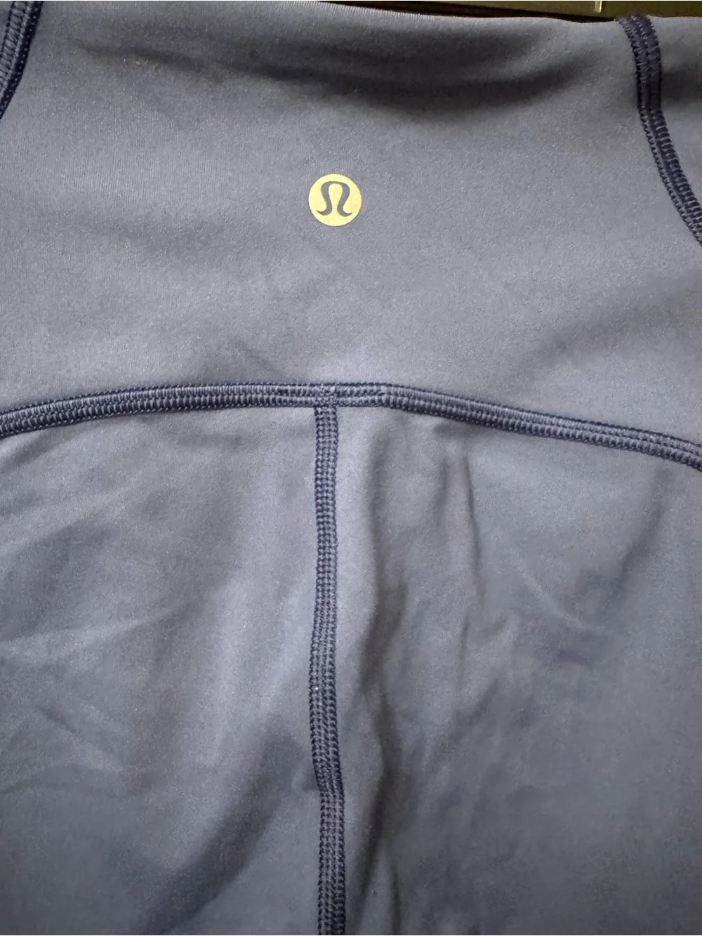 lululemon athletica Navy Blue Women's Pants with Size Button Detail